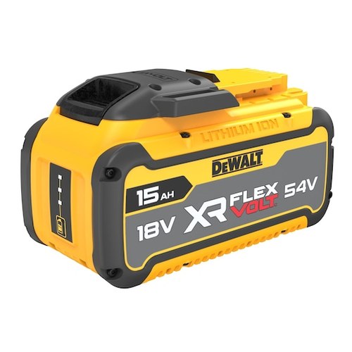 סוללת 15A הסדרה החזקה XR FLEXVOLT 18V/54V DCB549