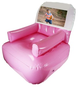 כורסא מתנפחת + כיסוי להדפסה 