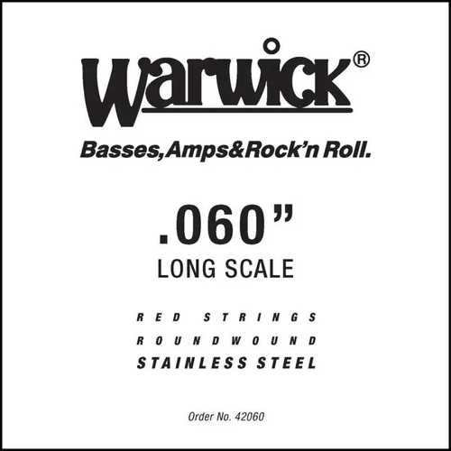 מיתר 0.60 לגיטרה בס WARWICK RED