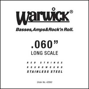 מיתר 0.60 לגיטרה בס WARWICK RED