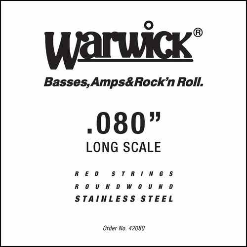 מיתר 0.80 לגיטרה בס WARWICK RED