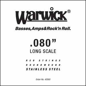 מיתר 0.80 לגיטרה בס WARWICK RED