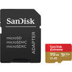 כרטיס זיכרון EXTREME PRO 200MB/s Sandisk MicroSD 4K 512GB עם מתאם SD