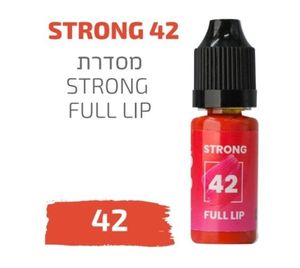 צבע פיגמנט איפור קבוע לשפתיים STRONG 42
