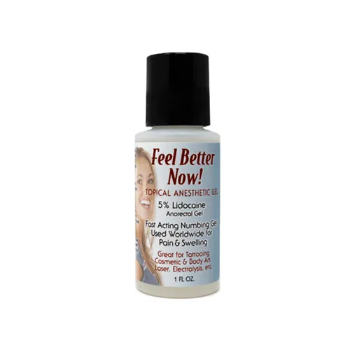 FEEL BETTER NOW - Secondary anesthesia for tattooing GEL 30 ml - מאלחש מישני FEEL BETTER NOW 30 מל