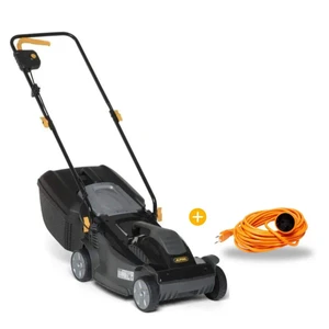 מכסחת דשא חשמלית 1400W דחיפה רוחב כיסוח 38 ס"מ רייזר דגם E380 אלפינה