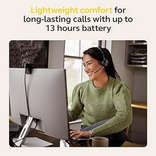 אוניות אלחוטיות Jabra Engage 55, Stereo, USB-C, MS, EMEA/APAC