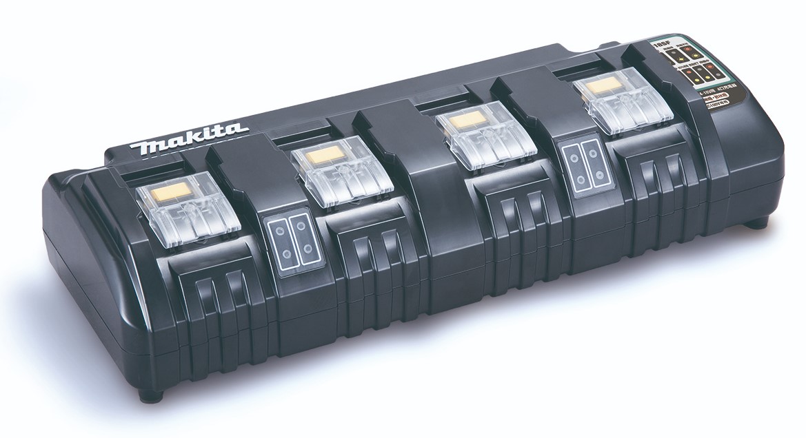 מטען 4 תחנות טעינה 18V DC18SF