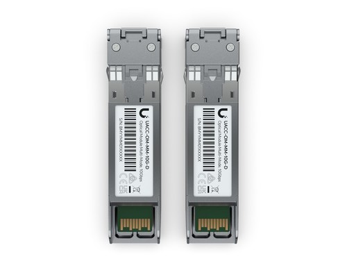 מודול אופטי ‎10G Multi-Mode SFP לחיבור סיבים קצרים, 2 יחידות - 10G Multi-Mode Optical Module