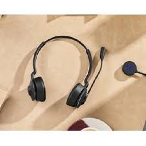 אוניות אלחוטיות Jabra Engage 55 SE, Ster. USB-A, MS, Stand, EM/AP כולל סטנד