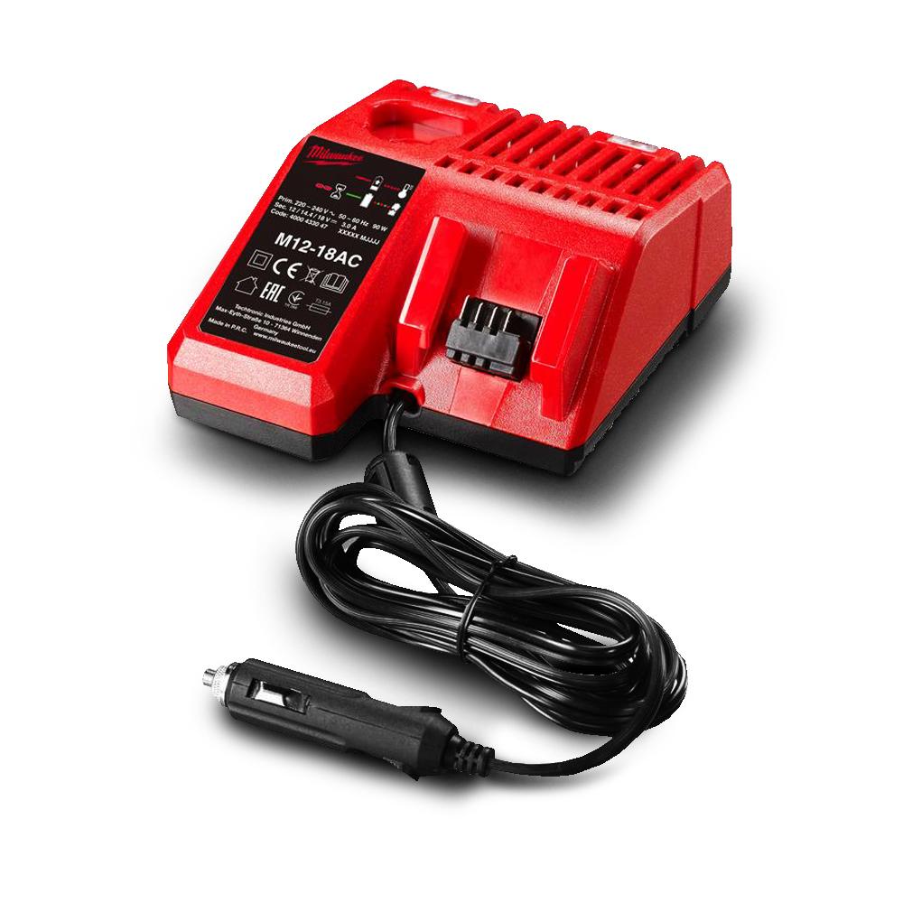 מטען לרכב לסוללות לתיום 12V-18V M12-18AC