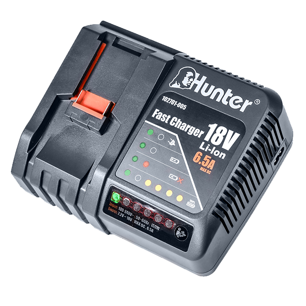 מטען לסוללת ליתיום טעינה מהירה 18V 6.5mA 102701-005