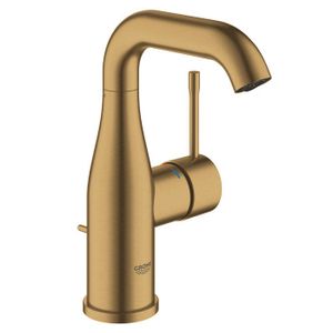 אסנס פרח לכיור רחצה זהב צהוב מט בינוני+ ונטיל  profilon