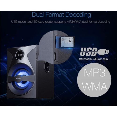 מערכת רמקולים עוצמתית F&D Fenda F380X 2.1 54W