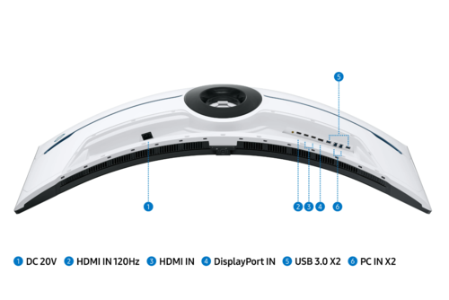 מסך מחשב ‏57 ‏אינטש Samsung Odyssey Neo G9 LS57CG952NM 4K סמסונג