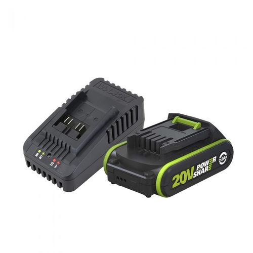 מרסס צבע נטען 20V WORX Brussels + מלטשת נטענת 5'' 20V  [ סוללה 20 וולט 2 אמפר+ מטען ]