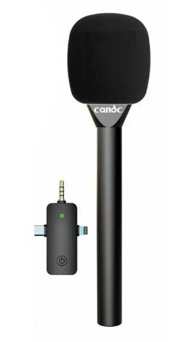 מיקרופון אלחוטי לראיונות מבית Candc