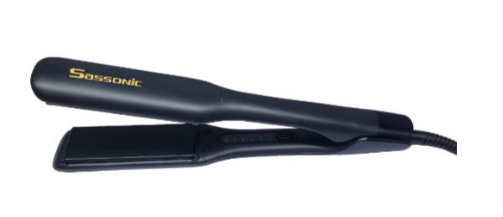 מחליק שיער מבית SASSONIC עם פלטה רחבה דגם ESE-295