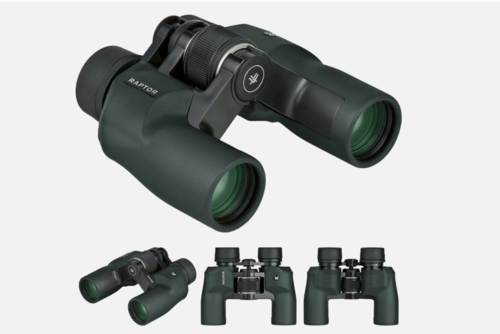 משקפת וורטקס קטנה וקלה  Vortex Optics Raptor 8.5X32