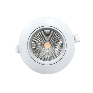 שקוע לד עגול COB מתכוונן Miami CCT 5.5cm 4W (מסגרת לבנה)
