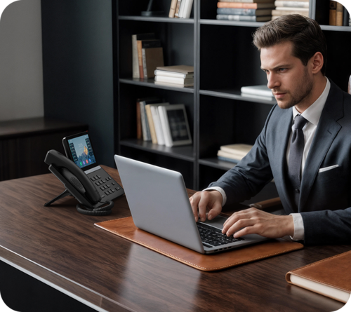 טלפון Yealink T87W SIP