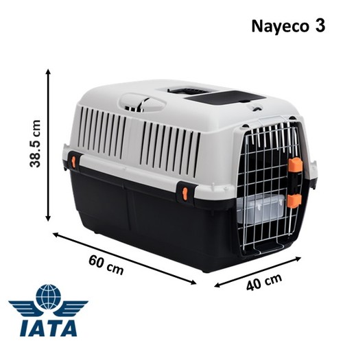 nayeco 3 - כלוב מאושר טיסה במידות 60X40X38.5