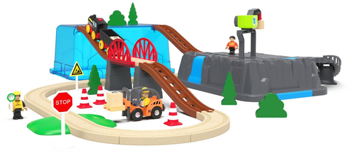 ערכת מסילת רכבת 56 חלקים בקופסה רב פעמית 2