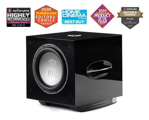 סאב וופר REL S/812 מתצוגה! צבע שחור בלבד!