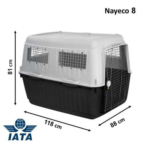 nayeco 8 - כלוב מאושר טיסה במידות 118X81X88