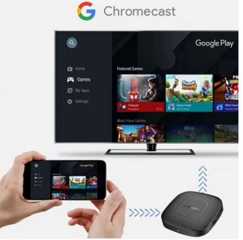  סטרימר חכם אנדרואיד TV BOX Android14 smart כולל שלט דגם T128GB