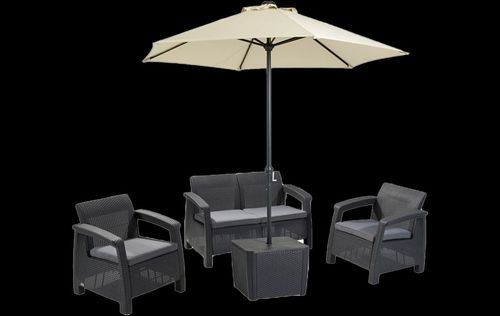 סט קורפו פטיו PATIO - אפור כהה