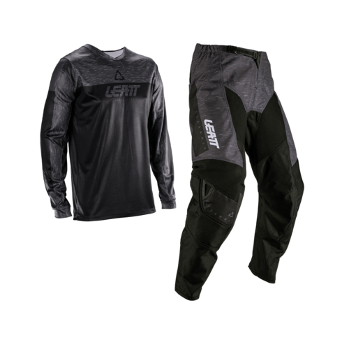 חליפת ליט 3.5 שחור / אפור - LEATT MOTO 3.5  RIDE V26 