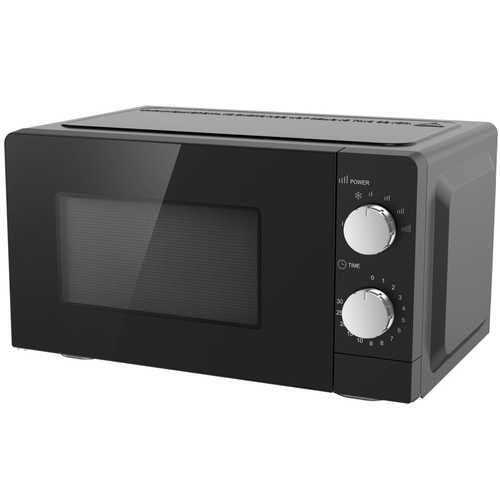  ‎ מיקרוגל מכני 20 ליטר  דגם MWM200B שחור מבית Meister אלקטרה