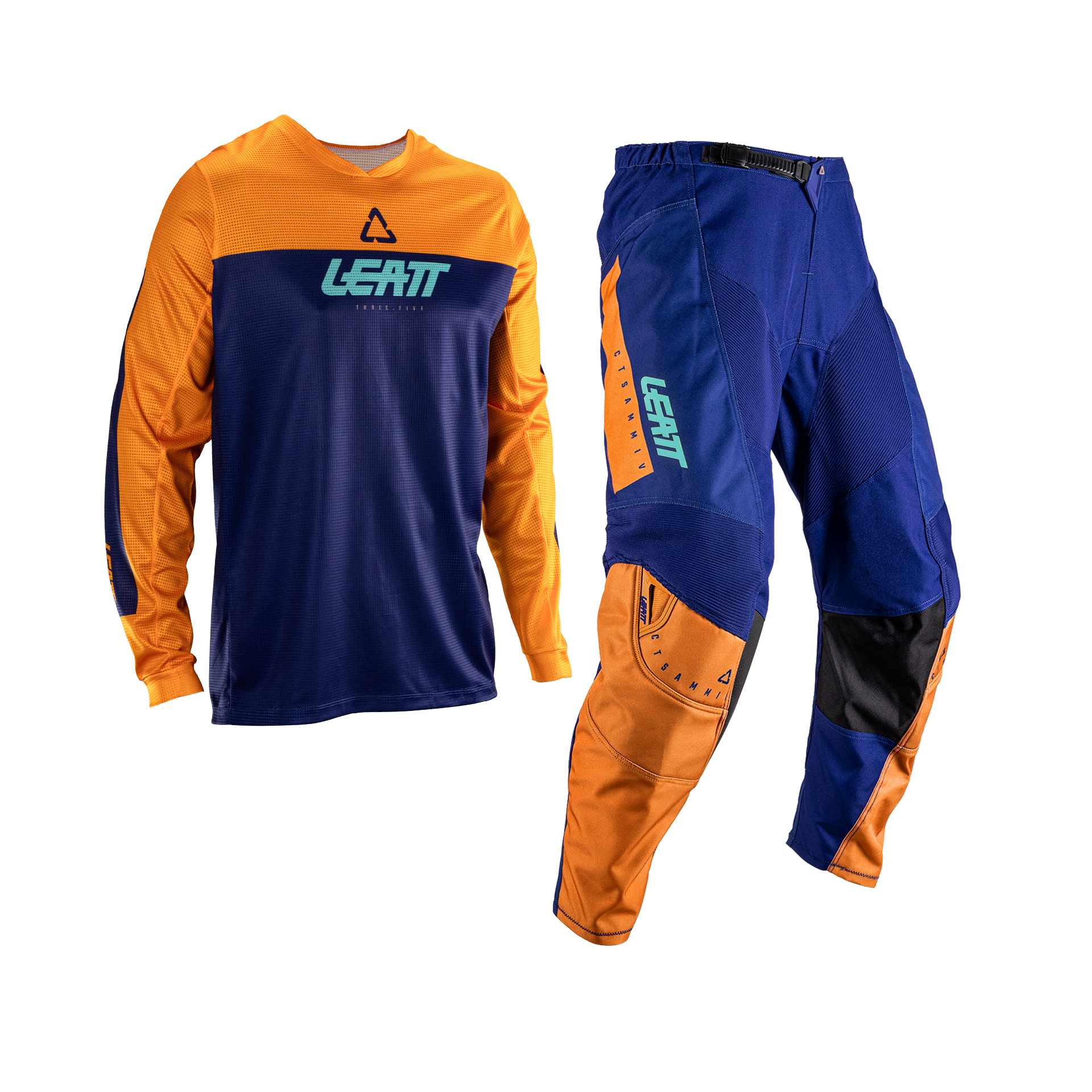 חליפת ילדים ליט 3.5 כתום - LEATT MOTO 3.5 RIDE JR V26