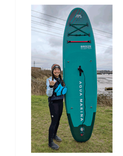  סאפ מתנפח אקווה מרינה AQUA MARINA Breeze 9’10″