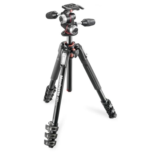 קיט חצובת סטילס עם ראש תלת ממד MK190XPRO4-3W Manfrotto