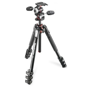 קיט חצובת סטילס עם ראש תלת ממד MK190XPRO4-3W Manfrotto מנפרוטו