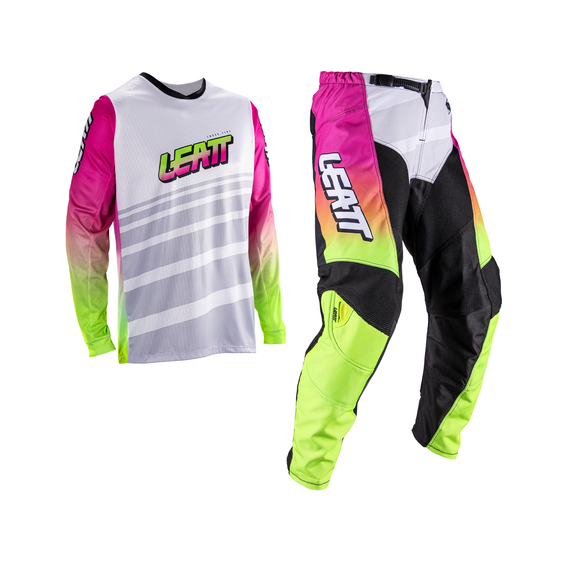 חליפת ילדים ליט 3.5 ורוד - LEATT MOTO 3.5 RIDE JR V26