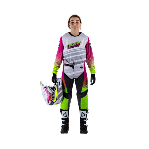 חליפת ילדים ליט 3.5 ורוד - LEATT MOTO 3.5 RIDE JR V26