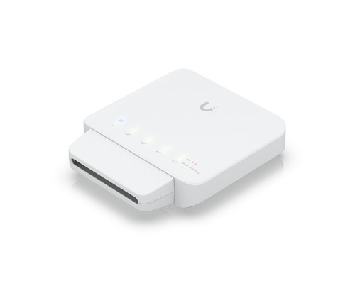 מתג קומפקטי עם ‎PoE+ ו-PoE++ להפעלת ציוד רשת וגיבוי חיצוני – Flex