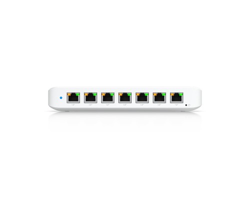 מתג קומפקטי עם ‎PoE+ גמיש להזנת ציוד קצה וניהול UniFi מתקדם – Ultra