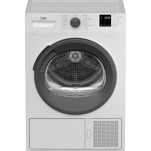 מייבש כביסה קונדנסור Beko DRXS827A לבן - 8 ק''ג