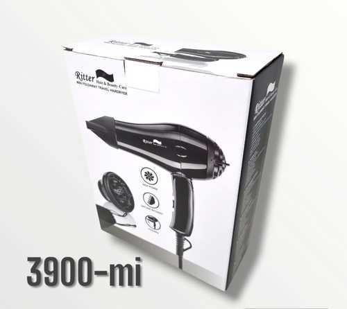 פן מייבש שיער מיני מתקפל לנסיעות Ritter 3900 MI ריטר