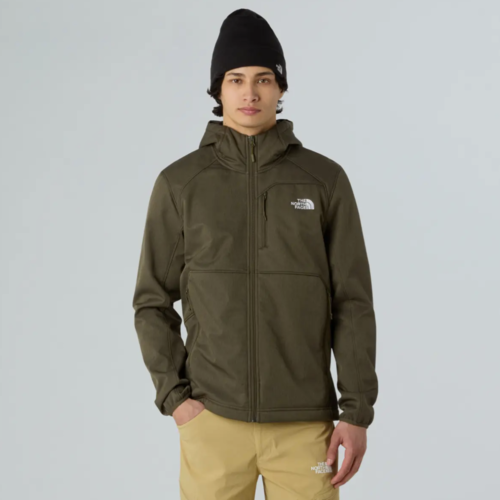 מעיל סופטשל עם כובע גברים QUEST HOODED SOFTSHELL - TNF