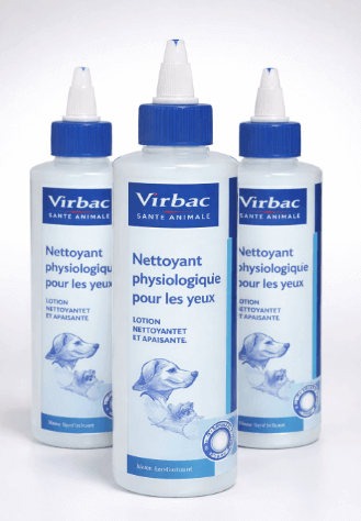 נוזל לניקוי עיניים לכלבים וחתולים Virbac – מבצע 3 יחידות | מולי חיות מחמד