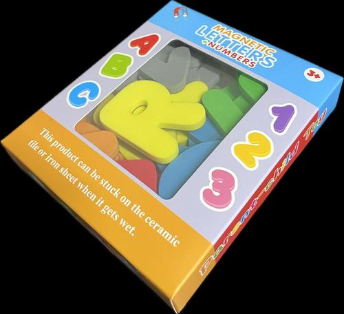 ملصقات الحروف الهجائية المغناطيسية Magnetic letters and numbers
