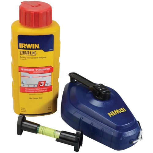 צ'וק ליין +אבקה אדומה+פלס מיני על חוט IRWIN 64495l 