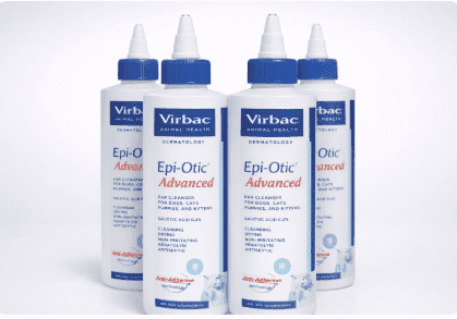 נוזל לניקוי אוזניים Virbac EPI-OTIC 125 מ