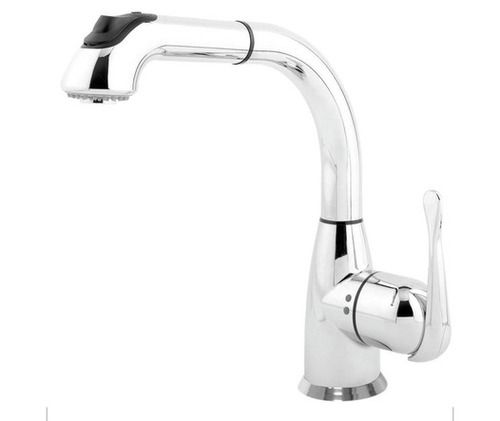 ברז מטבח נשלף לכיור מדגל MADGAL ניו-טאץ' AMP 8810 | פיה קשתית נשלף | כרום ניקל | מדגל | MADGAL