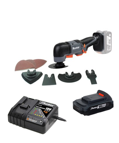 מולטיטול נטען 18V + אביזרים + סוללה 2.0AH 102600-001
